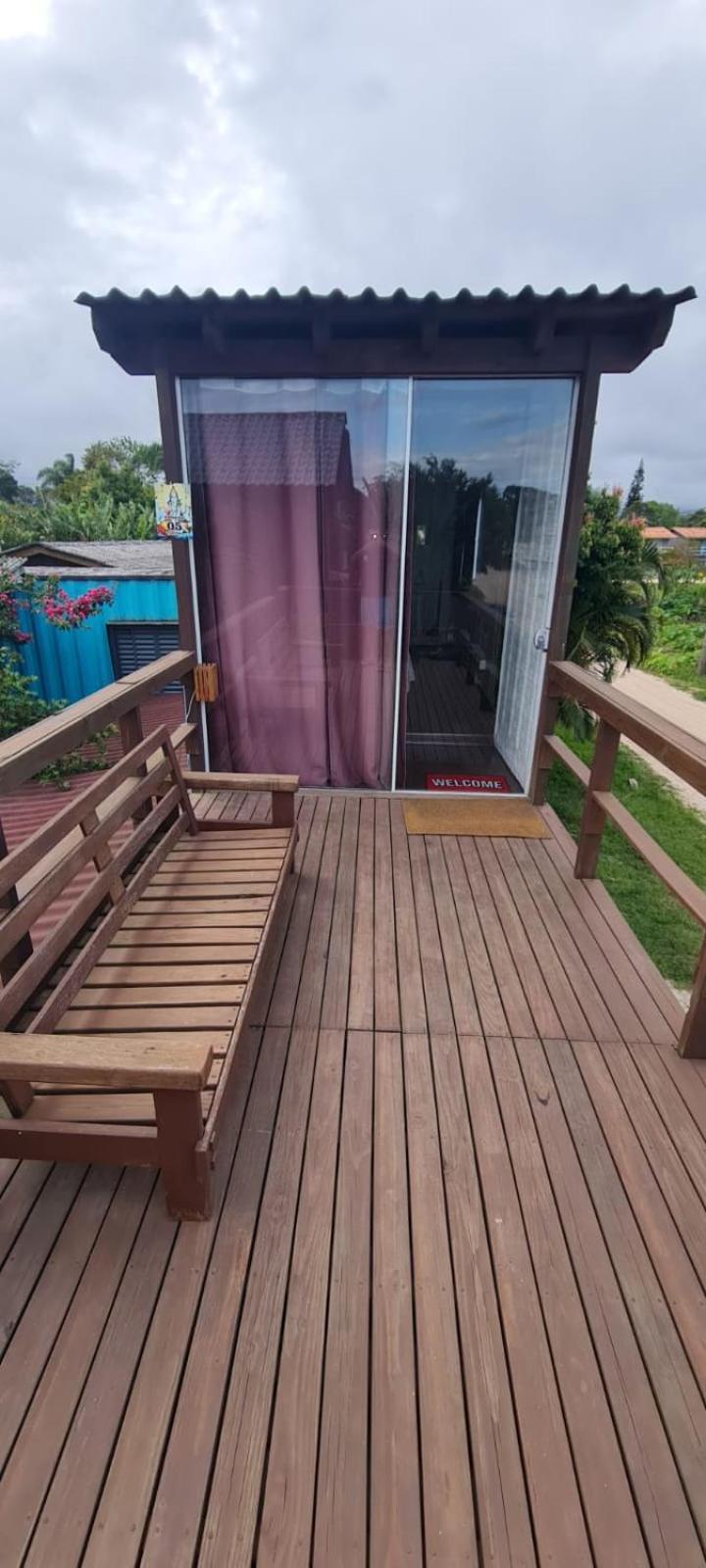 Hindu Box Containers E Cabanas Praia do Rosa Kültér fotó